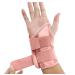 NuCamper Wrist Brace Carpal Tunnel Right Left Hand - Night Wrist Sleep Supports Splint for Men Women - Adjustable Compression Sleeve for Tendonitis Arthritis Pain Relief - Pink Small/Medium - Buy Online on GoSupps.com