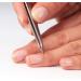 REMOS Stainless Steel Combination Tweezers 9.5cm - Ideal for Splinters & Hair Removal - Buy Online on GoSupps.com