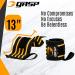 GASP Men's Hardcore Wrist Wraps - Durable Black Fitness Support for Weightlifting & Gym Workouts - Buy Online on GoSupps.com