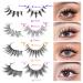 Mange Lashes 20 Pairs Natural Anime Eyelashes Extensions - DIY Cluster Wispy Curl False Eyelashes Pack - Newcally - Buy Online on GoSupps.com