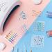 Hicarer 15 Sheet Rhinestone Stickers for Face, Body, and Nails - DIY Makeup and Nail Decorations - Stylish Festival Accessories for Women - Buy Online on GoSupps.com