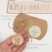 Decision Coin Mama Papa Gift | Unique Birth Decision Aid for Parents | Wooden Pregnancy Gift for Young Girls | Thoughtful Gift Packaging - Buy Online on GoSupps.com