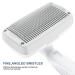 Crala Self Cleaning Slicker Brush- Pet Grooming Shedding Tool for Short & Long Haired Dogs & Cats- Removes Loose Undercoat, Mats & Tangles- White - Buy Online on GoSupps.com