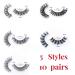 YUANBAO False Lashes 10 Pairs - Fluffy D Curl Russian Strip Lashes Multipack - Natural Look Fake Lashes in 5 Styles - Mixed Volume Eyelashes Pack - Buy Online on GoSupps.com