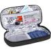 Luxja Insulin Cooler Bag - Portable Diabetic Insulin Bag for Pen & Accessories - Black Version 3 - Buy Online on GoSupps.com