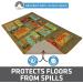 Drymate Cat Bowl Placemat - Small (12 x 20) Cool Cat Brown - Absorbent, Waterproof, Slip-Resistant - Machine Washable/Durable - Made in USA - Buy Online on GoSupps.com
