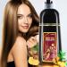 FONDIIA Brown Hair Dye Shampoo 15-20 Min  3 in 1 Instant Hair Color Shampoo for Refresh Hair Color Herbal Coloring Shampoo for Women & Men Brown 2