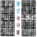 33Pcs Nail Stamper Kit with Image Plates, Gradient Nails Sponges, Scraper Set & Storage Bag - Nail Art Stamping Template Set for Easy DIY Designs - Buy Online on GoSupps.com