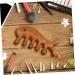 Frcolor Fish-Shaped Massage Comb - Gua Sha Facial Tool & Wooden Ridge Scalp Massager for Hair Care | Best International Shipping - Buy Online on GoSupps.com