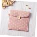 Beavorty Menstrual Pouch Napkin Storage Bag | Pink Secret Purse Holder - Buy Online on GoSupps.com