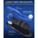 Performance Carbon Fiber Insoles for Soccer Cleats | Anti-Twist Shock Absorbing Athletic Inserts | Injury Protection for Football Baseball & Softball - Size S (M 3-5 / W 4-6 - Buy Online on GoSupps.com