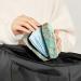 Hippo Flowers Sanitary Napkin Storage Bag - Portable Period Bag for Women - Multi-Colored - 1Pcs - Buy Online on GoSupps.com