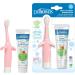 Buy Dr. Brown's Infant-to-Toddler Toothbrush Set in Pink - Safe & Gentle Oral Care for Kids | International Shipping Available - Buy Online on GoSupps.com