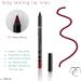 Long Lasting Red Wine Lip Liner Pencil - Intense Color | Creamy, No Feathering Formula - Buy Online on GoSupps.com
