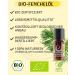 Organic Fennel Essential Oil 10ml - Wild Growth Fennel Seed Oil from Bulgaria | Premium Foeniculum Vulgare Oil - Buy Online on GoSupps.com