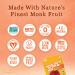 Monk Fruit Sweetener Packets - Keto Zero Calorie, 40 Count Box - Buy Online on GoSupps.com