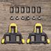 NAACOO SPD Road Bike Cleats for Shimano Speed-SL - Yellow Cleats Set for Indoor Outdoor Cycling - Buy Online on GoSupps.com