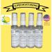 2 Pack Lemonade Scented Hand Sanitizer Sprays with Organic Aloe Vera - Made in USA | Woman Owned Business - Buy Online on GoSupps.com