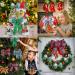 Christmas Ribbon Wired 2.5 Inch x 25Yards(5 Roll x 5 Yards) Grinchs Ribbon for Wreaths Bows DIY Christmas Ribbon with Wire for Gift Wrapping Crafts DIY Grinchs Christmas Decorations Holiday Decor - Buy Online on GoSupps.com