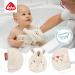 Fehn Baby Bath Towel Poncho - Cotton Children's Towel & Llama Washcloth Bundle - Ideal for Infants & Toddlers - Buy Online on GoSupps.com
