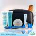 BERGMAN KELLY Hotel Toiletries Bundle - Tropical Waterfall Scent - 125 Pieces - 5-Piece Set - 1 oz Round Bar Soap, Shampoo, Conditioner, Body Lotion & Body Wash - Mini Guest Amenities - Bulk Hotel Size - Buy Online on GoSupps.com