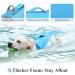 Vivaglory Dog Swim Vest for Small & Medium Dogs - Adjustable Nylon Blue (Size L: 66-79 cm Ribcage Girth) - Perfect for Sporty Swimming Adventures - Buy Online on GoSupps.com