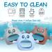 Mytium Teething Toys 3PCS - Silicone Baby Teether Toy for 3+ Months Infants - Easy-to-Hold Mitten Teether for Chew and Sucking Needs - Buy Online on GoSupps.com