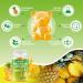 GGMMUU Potassium Citrate Gummies 1200mg Chewable Potassium Supplement for Adults & Kids - Supports Muscle Health Leg Cramps & Electrolyte Balance Sugar-Free Vegan Pineapple Flavor 60 Count - Buy Online on GoSupps.com