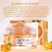 Orange Sugar Lip Scrub - Exfoliator & Moisturizer for Chapped Lips with Shea Butter & Vitamins A, C, & E - Buy Online on GoSupps.com