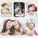 Kids Silk Sleep Mask Eye Cover - 100% Natural Adjustable Blindfold for Boys & Girls - Comfortable Eye Shade (Pink - Buy Online on GoSupps.com