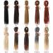 Dairess 24 Inch Double Ended Synthetic Dreadlock Extensions - 5 Strands/Pack 0.6cm Thin Braids in Hip-Hop Reggae Style (DE5strands/pack 613) - Buy Online on GoSupps.com