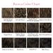 REECHO Invisible Wire Hair Extensions 20 Inch- Chestnut Brown with Blonde Highlights | Adjustable Size, Removable Clips, Curly Wavy Secret Hairpiece for Women - Buy Online on GoSupps.com