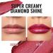Oulac Diamond Lustre Lipstick - Vegan Long-Lasting & Highly Pigmented Soir e Red D03 | International Shipping Available - Buy Online on GoSupps.com