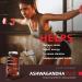 Organic Ashwagandha Capsules 1300mg with KSM-66 Extract - 120 Vegan Capsules for Natural Stress Relief - Buy Online on GoSupps.com