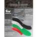 Buy Morton s Neuroma Shoe Inserts - Relief for Metatarsalgia Plantar Fasciitis & Foot Pain - Arch Support Insoles for Men & Women - C Size (6-6.5M/7.5-8W) - 260mm Mixed (Red+Green+Silver - Buy Online on GoSupps.com