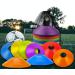 Faxco 60 Pcs Soccer Cones Set with Holder & Net Bag Field Marker for Football Training & Outdoor Games (6 Colors) - Buy Online on GoSupps.com