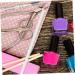 FRCOLOR 180 Pieces Sticky Pen French Manicure Pen Rhinestone Picker Tool Nail Care Products Rhinestones Manicure Pen Tool Supply White Core Drill Pen Wood - Buy Online on GoSupps.com