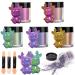 Casiwaft Chameleon Mica Powder 5 Colors Shift Pigment Powder Set for Jewelry Making, Nails, Painting, Epoxy Resin, Candle Making, Bath Bombs