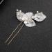 LALAFINA Rhinestone Hair Clip Hair Accessories for Bridal Hair Stick Fork Hairstyling Hair Fork Hair Jewels Wedding Hair Stick Crystal Hair Bride Silk Pearl European and American - Buy Online on GoSupps.com