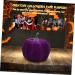 Didiseaon 5pcs Flannel Foam Pumpkin Autumn Decor Halloween Decor Velvet Pumpkins for Decorating Artificial Pumpkin Decoration Fall Decorations Home Decor Photo Prop Fake Pumpkin Set Purple Purple 14X12.5X12.5CM - Buy Online on GoSupps.com