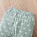 Baby Girl Fall Winter Outfit Set | Mint Green Waffle Knit Top and Pants | 18-24 Months - Buy Online on GoSupps.com