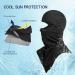 SUNMECI Balaclava - Windproof Sun Protection Long Face Mask for Men Women - Black - Buy Online on GoSupps.com