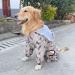 Waterproof Dog Raincoat with Hood for Large Dogs - Reflective & Windproof Dog Rain Jacket in Pink - Ideal for Corgi, Golden Retriever, Shepherd, Bulldog - 4XL - Buy Online on GoSupps.com