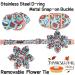 Unique Style Paws Dog Collar with Flower | Comfortable Adjustable Cotton Collar for Dogs | XL Size 40.6-66 cm - T rkiPartei - Buy Online on GoSupps.com