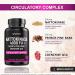 Nattokinase Supplement 4000 FU | CoQ10 100mg & Pine Bark Extract 200mg | Circulatory & Cardiovascular Support | 120 Capsules - Buy Internationally - Buy Online on GoSupps.com