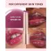 Moisturizing Lip Balm Nude Sheer Berry Lipstick Hydrating Tinted Lip Gloss Long Lasting Waterproof Liptint Balm Natural Non-Stick Lips Oil Stain Glossy Lipcolor Juicy Finish for Dry Cracked Lips-03 - Buy Online on GoSupps.com