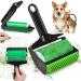 Reusable Lint Roller Sticky Lint Brush for Dog Cat Pet Cat Hair Remover Clothes Roller Sticky Reusable Lint Roller Washable Sticky Roller for Clothes Carpets