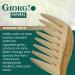 Giorgio GIONAT8 Small Natural Wooden Hair Comb for Curly & Thick Hair - Buy Online on GoSupps.com