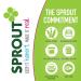 Sprout Organic Stage 4 Toddler Smoothie Pouches Berry Grape with Coconut Milk 4 Oz Purees - Pack of 12 - Buy Online on GoSupps.com