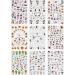 JMEOWIO 9 Sheets Halloween Nail Art Stickers Decals Self-Adhesive Cute Cat Ghost Nail Supplies Nail Art Design Decoration Accessories - Buy Online on GoSupps.com